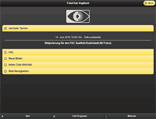 Tablet Screenshot of fotoclub-vogtland.de